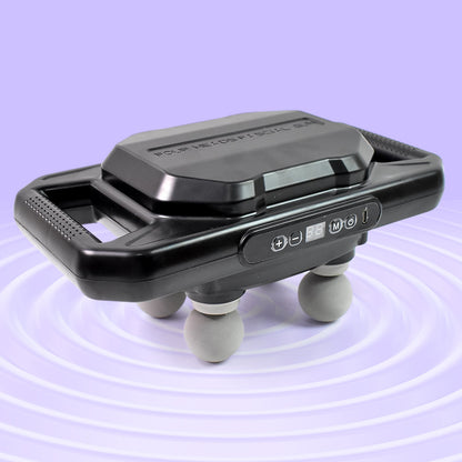 Deep Tissue Massage Gun – 4-Head Portable