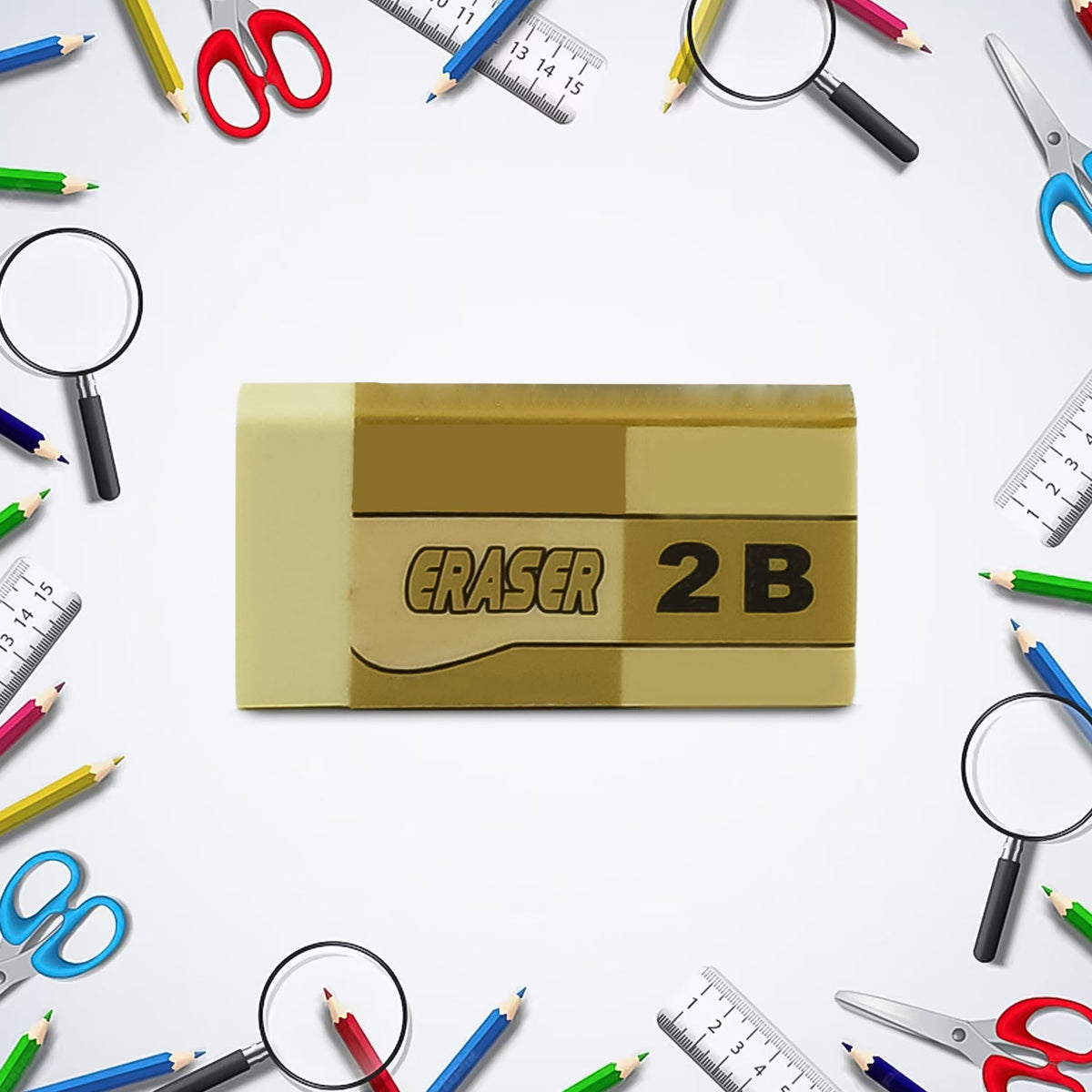 Fancy Kids Eraser – Stylish Mix Designs for School