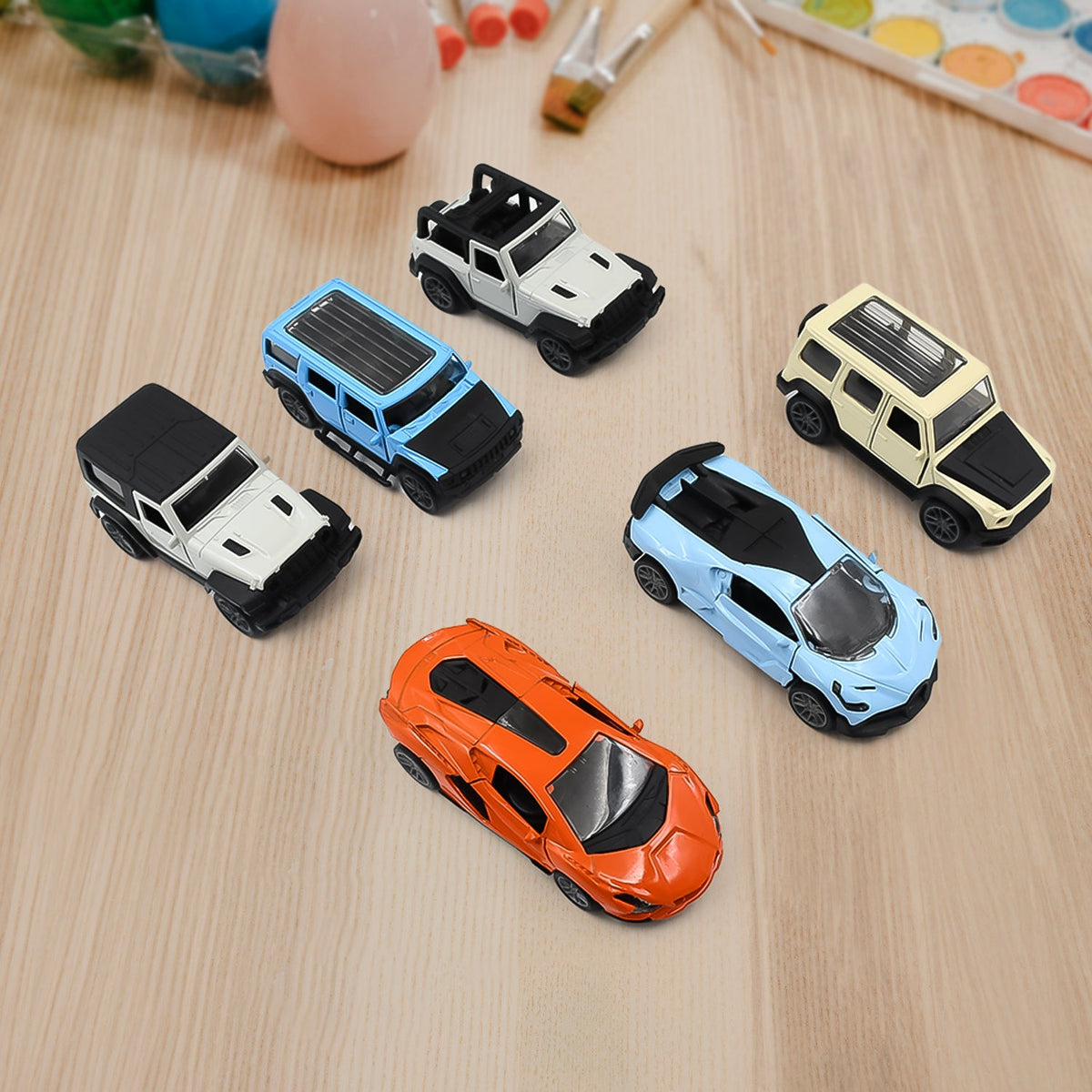Pull Back Car Toy – Durable Metal & Plastic for Kids