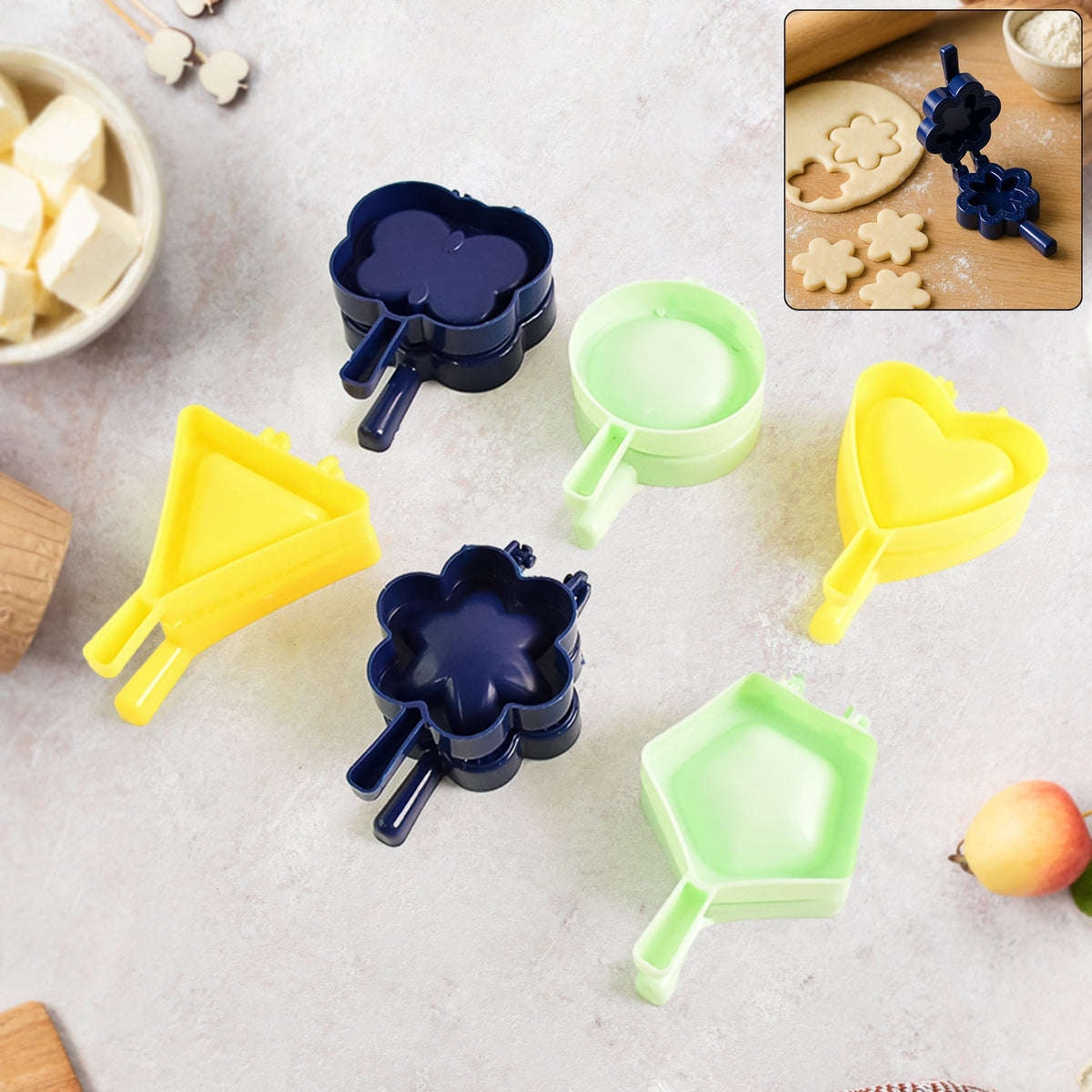 Plastic Snack Mould – Assorted Shapes for Creative Baking – alternate view