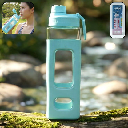 900ml Leakproof Plastic Water Bottle – Large Capacity Flip