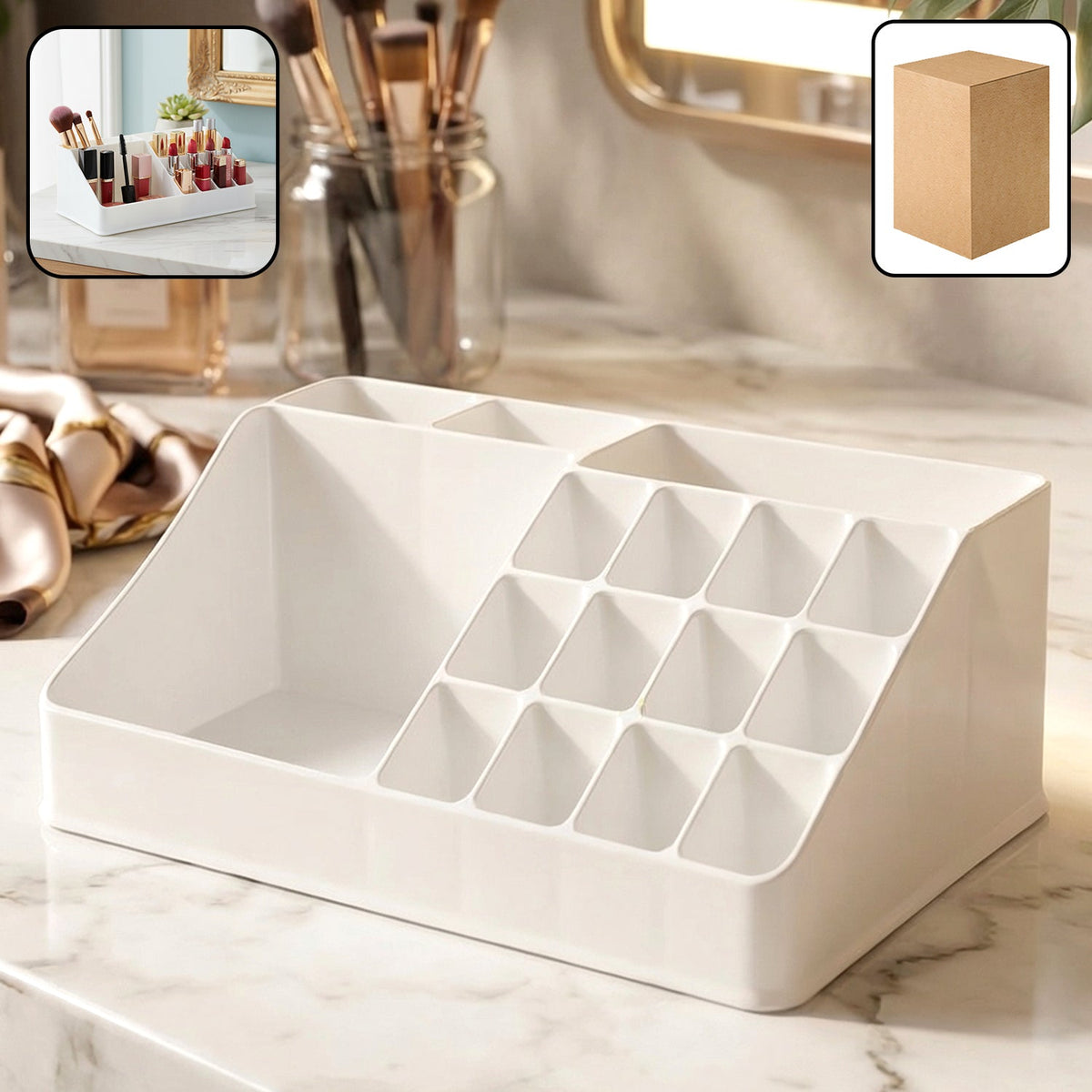 Multipurpose Makeup Organizer – Neat, Spacious & Durable – close-up