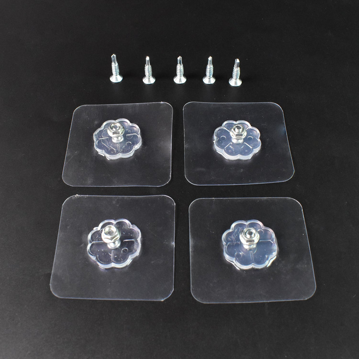 Self Adhesive Hooks – Drill-Free Heavy Duty 4 pcs set – close-up