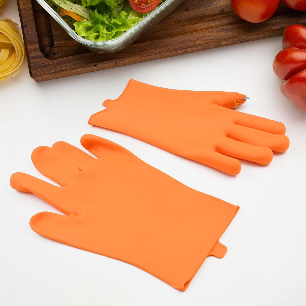 Thumb Knife Finger Protector – Right Hand Silicone Glove – view 6