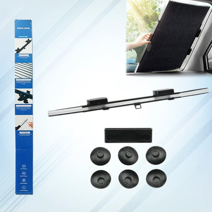 Car Windshield Sun Shade – Foldable UV Protection – close-up