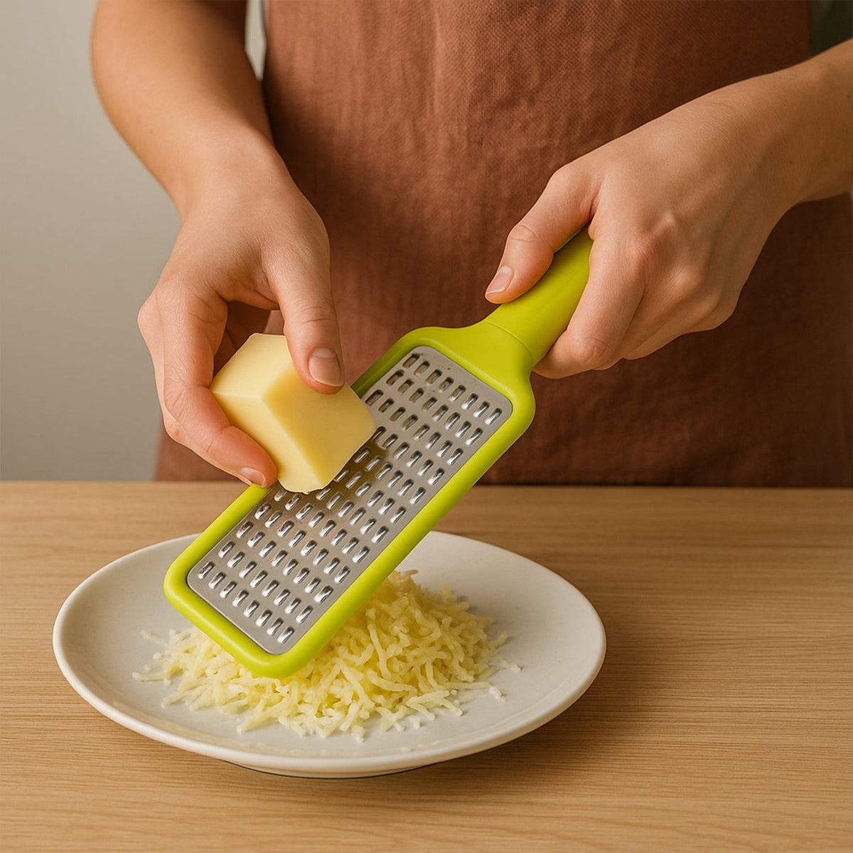 Stainless Steel Cheese Grater – Multi-Purpose Kitchen Tool – view 9