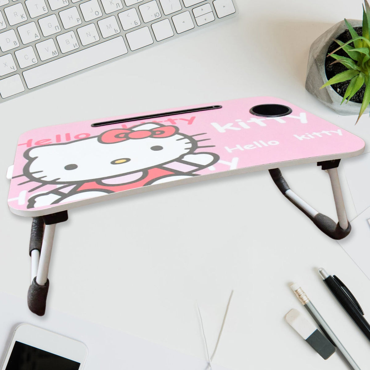 Kids Study Table – Foldable Cartoon Design – detail view