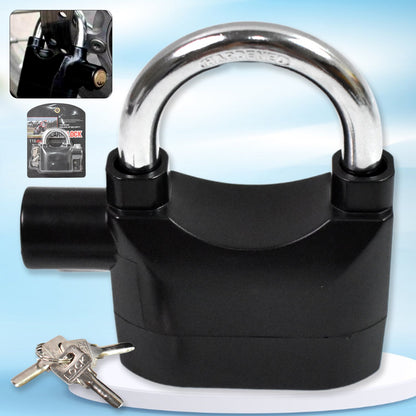Siren Alarm Lock – Waterproof Anti-Theft Padlock