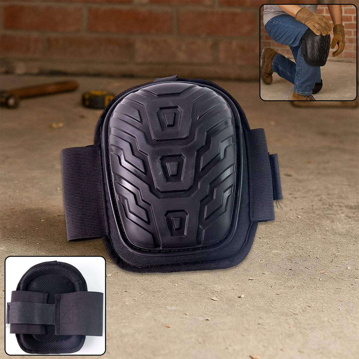 Heavy-Duty Knee Pad – Shock-Resistant Shell