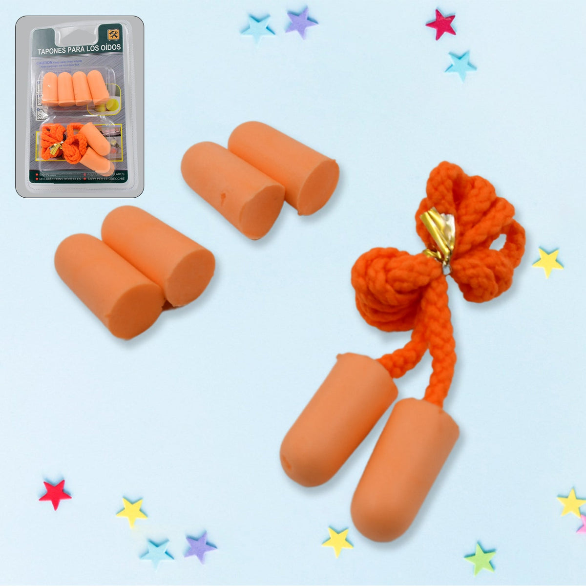 Soft Foam Earplugs – Noise Cancelling for Sleep
