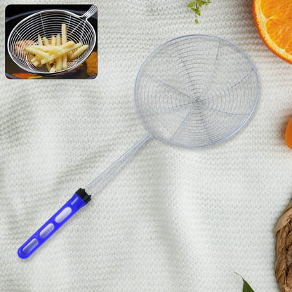 Stainless Steel Deep Fry Strainer – Large Size