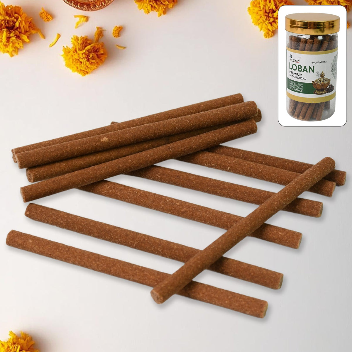Loban Dhoop Sticks – 100g Traditional Incense for Puja