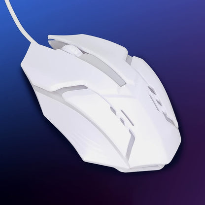 Wired Gaming Mouse – Ergonomic RGB Lighting for Gamers