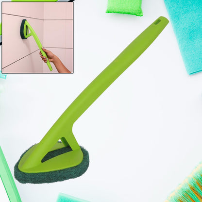 Long Handle Scrubber – Triangular Sponge Pad