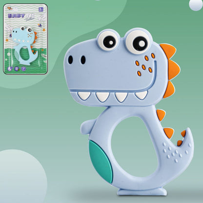 Dinosaur Baby Teether – Soft BPA-Free Silicone