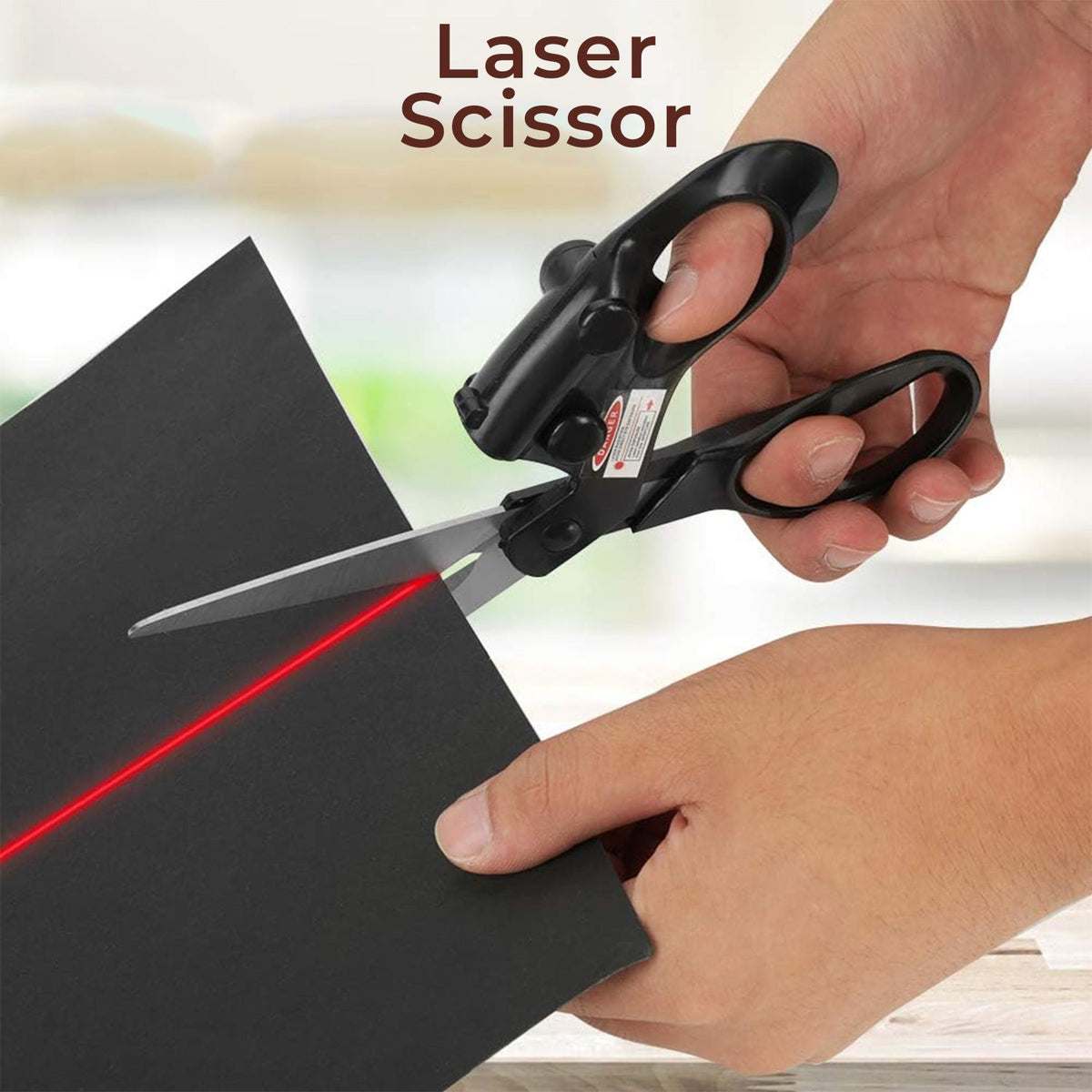 Laser Guided Scissors – Precision Fabric & Craft Cuts