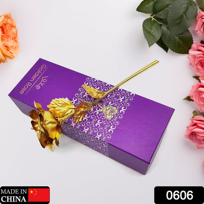 Gold Plated Rose – Eternal Love Gift with Premium Box