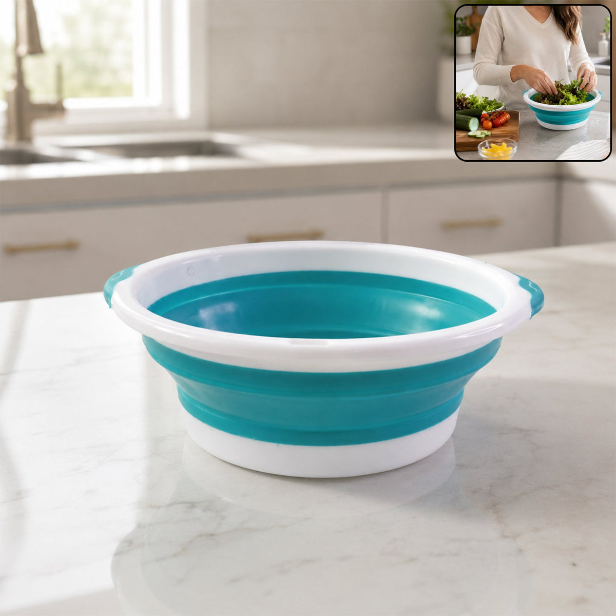 Foldable Utility Basket – Space-Saving Multipurpose