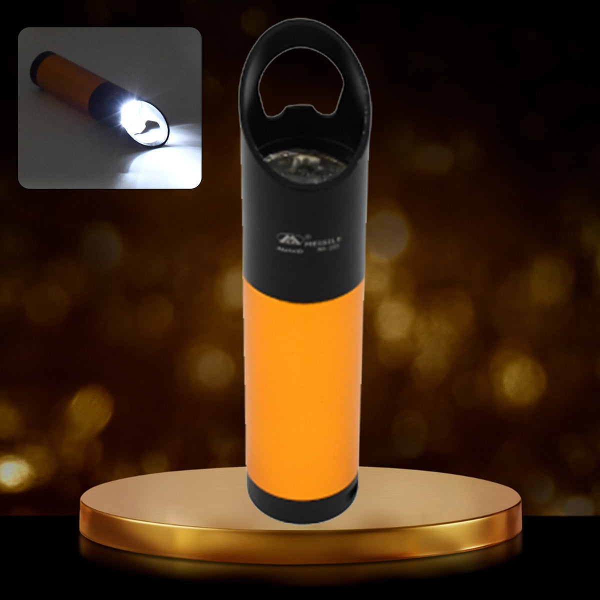 Mini LED Torch – 9 LED High Lumen Pen Flashlight – close-up