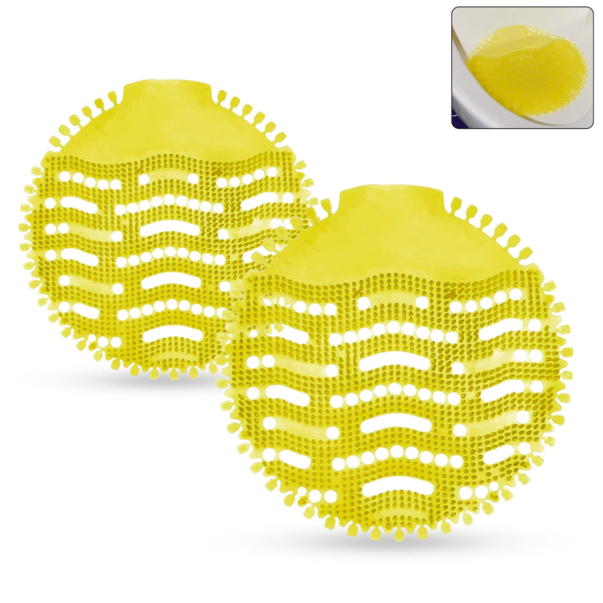 Urinal Screen Deodorizer Mat – Anti-Splash Odor Control (2 – close-up