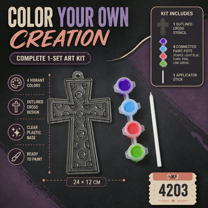 Acrylic Paint by Number Kit for Adults – 4 Colors – view 6