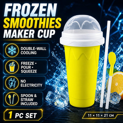 Frozen Smoothies Maker Cup – Double Layer Slushy – view 9