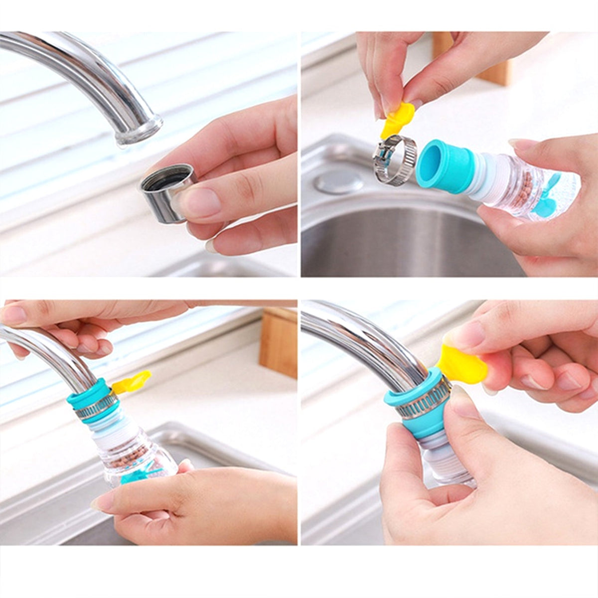 Water Saving Faucet – 360° Rotating Sprayer – view 9