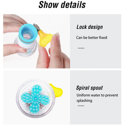 Water Saving Faucet – 360° Rotating Sprayer – alternate view