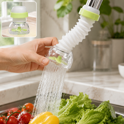 Faucet Shower Head – 360° Swivel with Extender