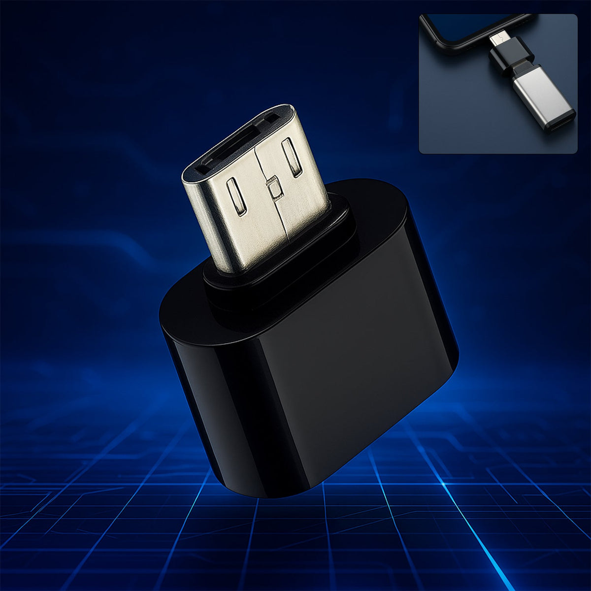 Micro USB OTG Adapter – Android USB 2.0 Converter