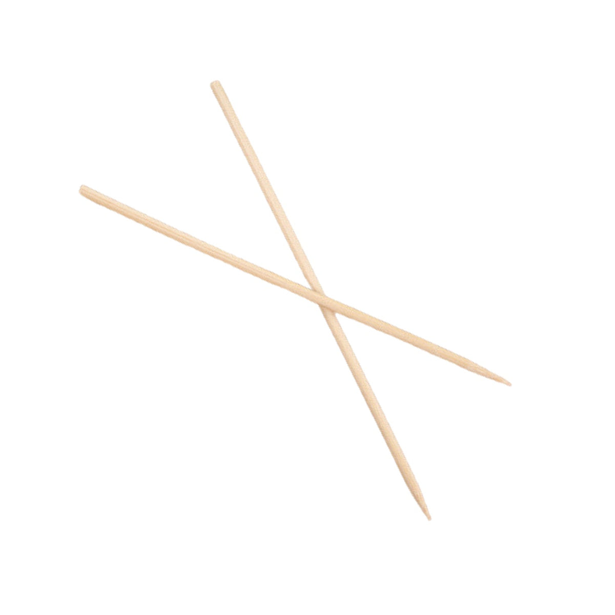 Natural Bamboo Skewers 15cm – Eco-Friendly BBQ Sticks – close-up