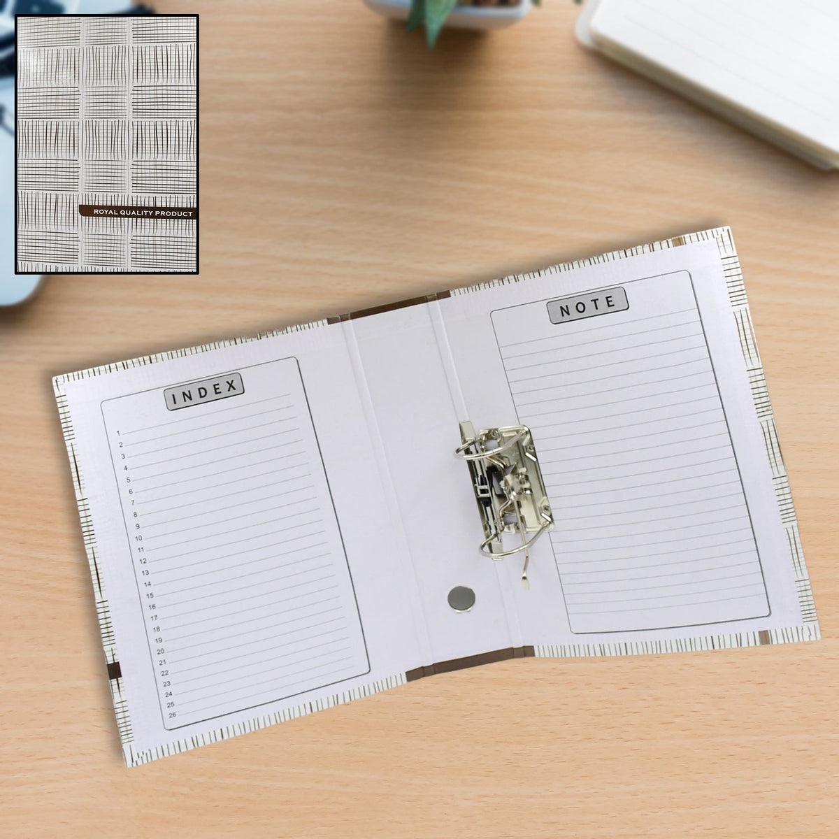 Lever Arch File Organizer – A4 Document Storage