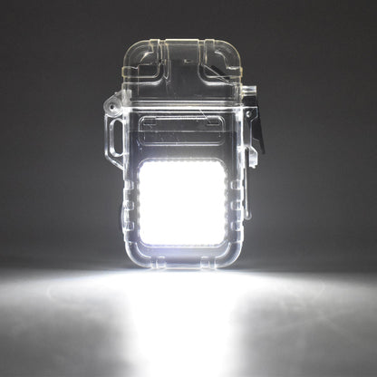 Electric Lighter Flashlight – USB Rechargeable 3-Mode COB – detail view