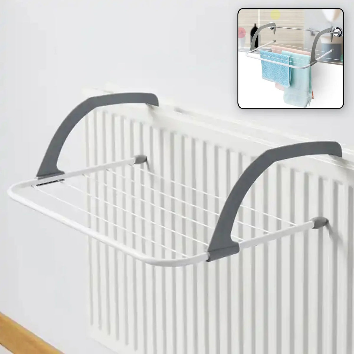 Folding Drying Rack – Compact, Steel & Rust-Free – view 6