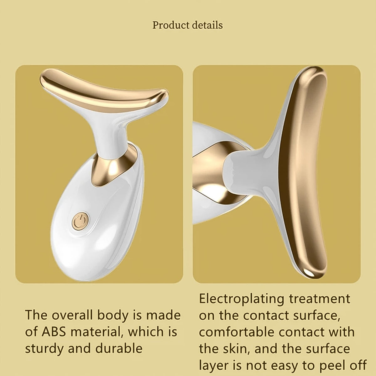 Neck Face Massager – Skin Firming & Wrinkle Removal – close-up