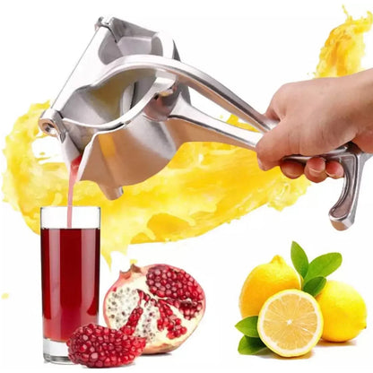 Manual Fruit Juicer – Heavy Duty Aluminium Press – detail view