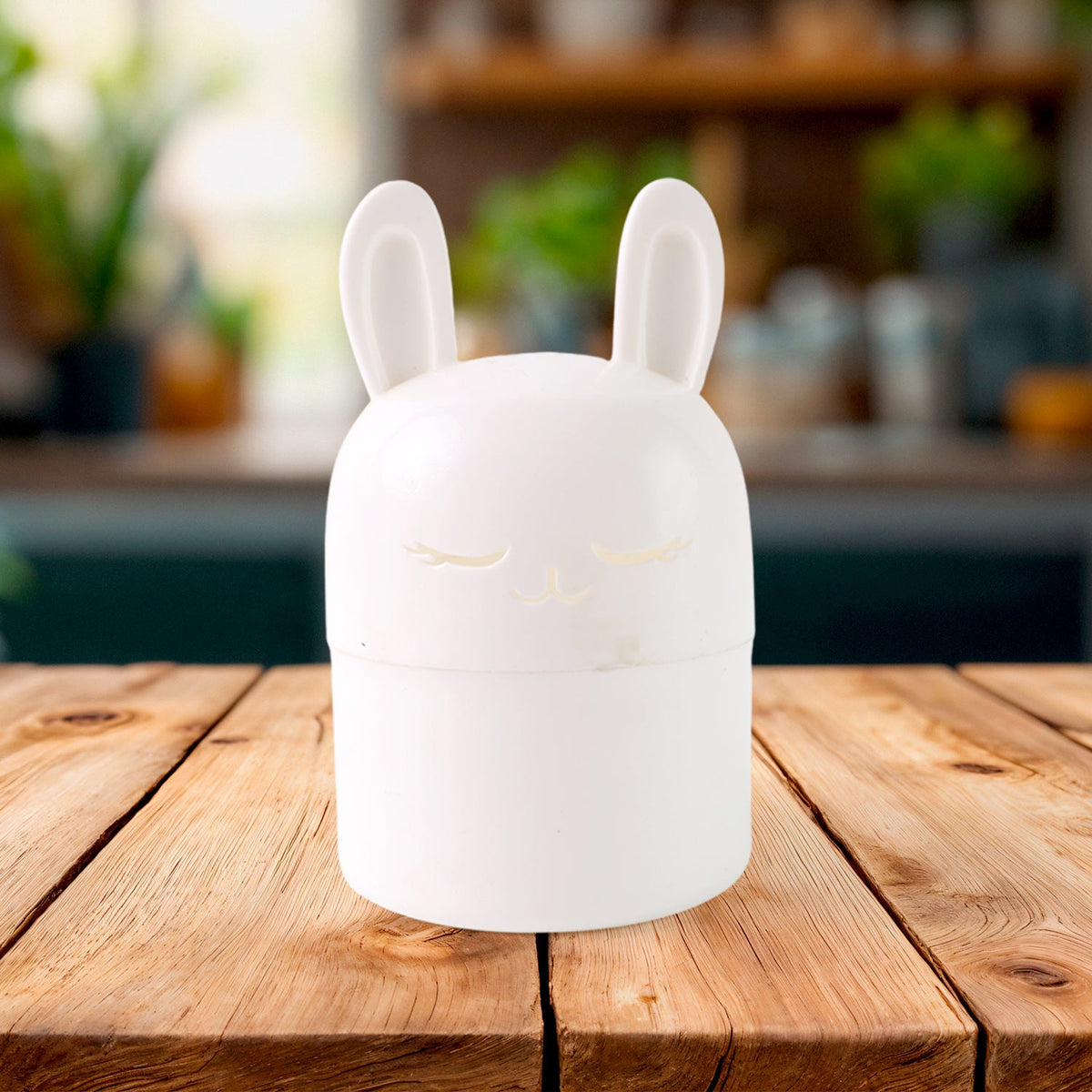 Bunny Kitchen Storage Box – Cute & Compact Organizer – close-up