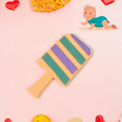 Silicone Baby Teether – Soft, BPA-Free Candy Shape – detail view