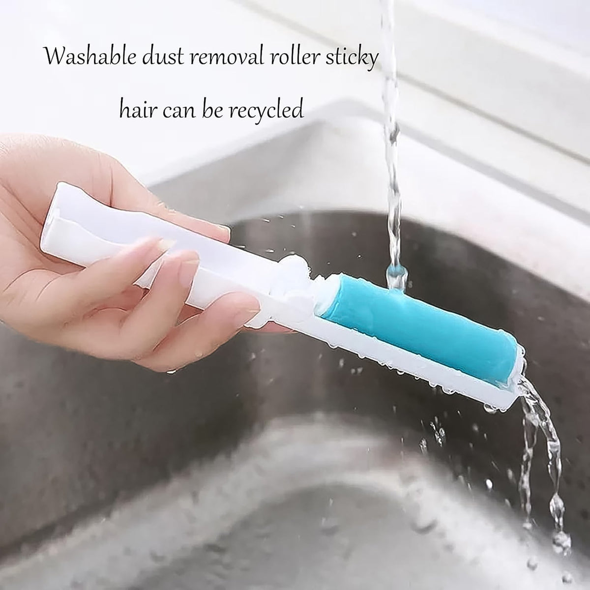 Reusable Lint Roller – Washable Pet Hair & Fabric Cleaner