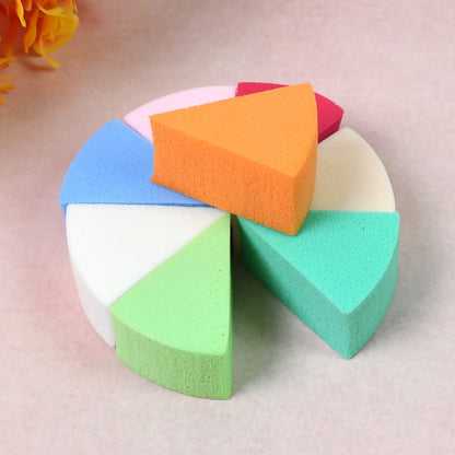 Triangle Makeup Sponge – 8 pcs set for Flawless Blending – close-up