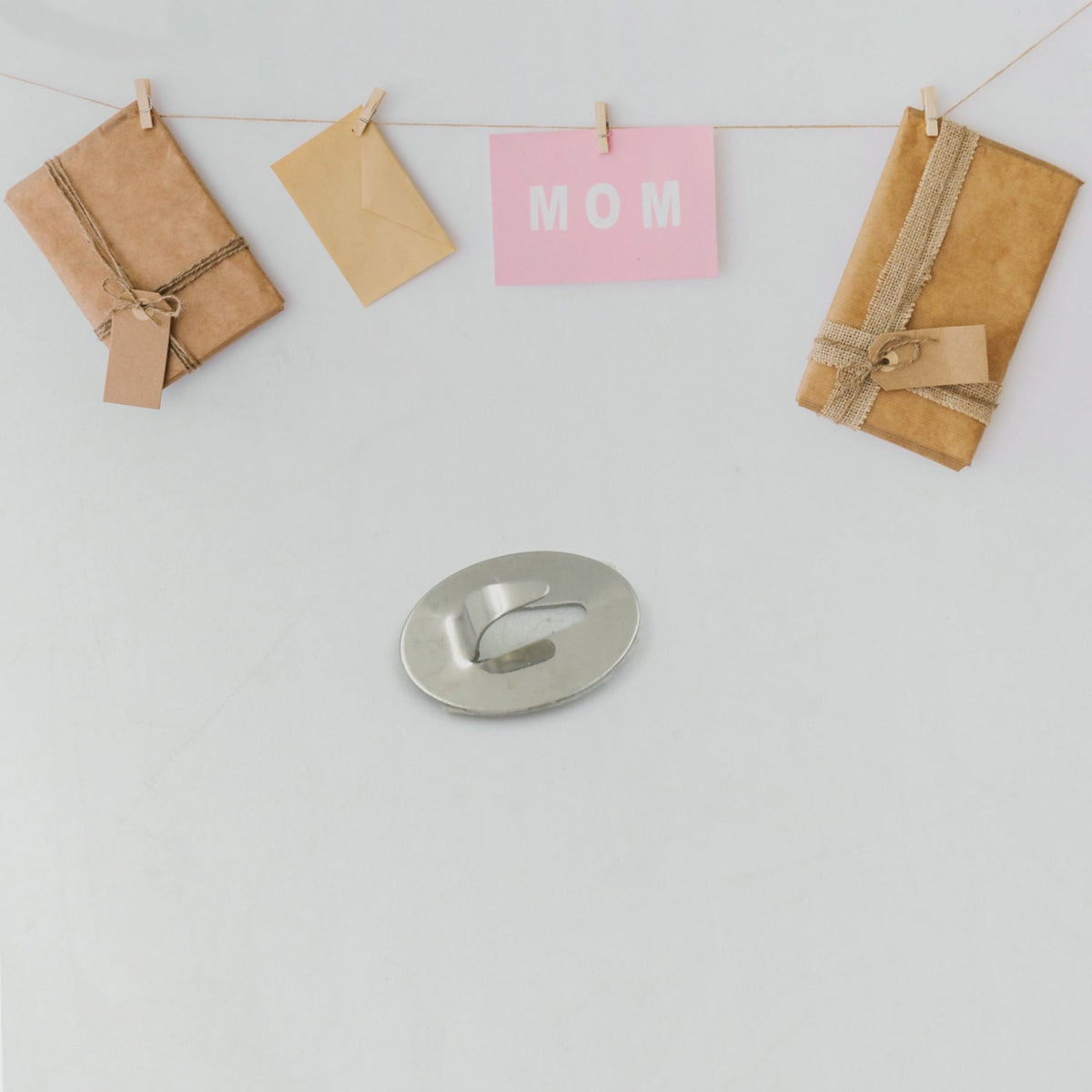 Stainless Steel Wall Hooks – 36 pc Self-Adhesive – close-up