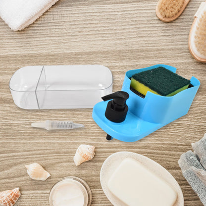 3-in-1 Soap Dispenser – Kitchen & Bathroom Organizer – close-up