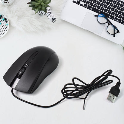 Wired Optical Mouse X2 – Precision & Comfort for PC/Laptop – close-up