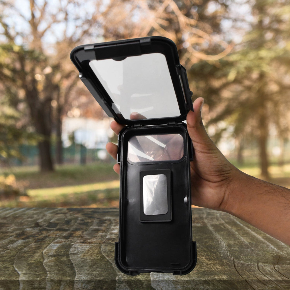 Waterproof Bike Phone Mount – 360° Rotation & Universal – close-up