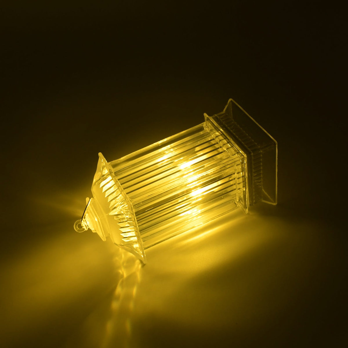 LED Crystal Lamp – Festive Flickering Candle Decor – detail view
