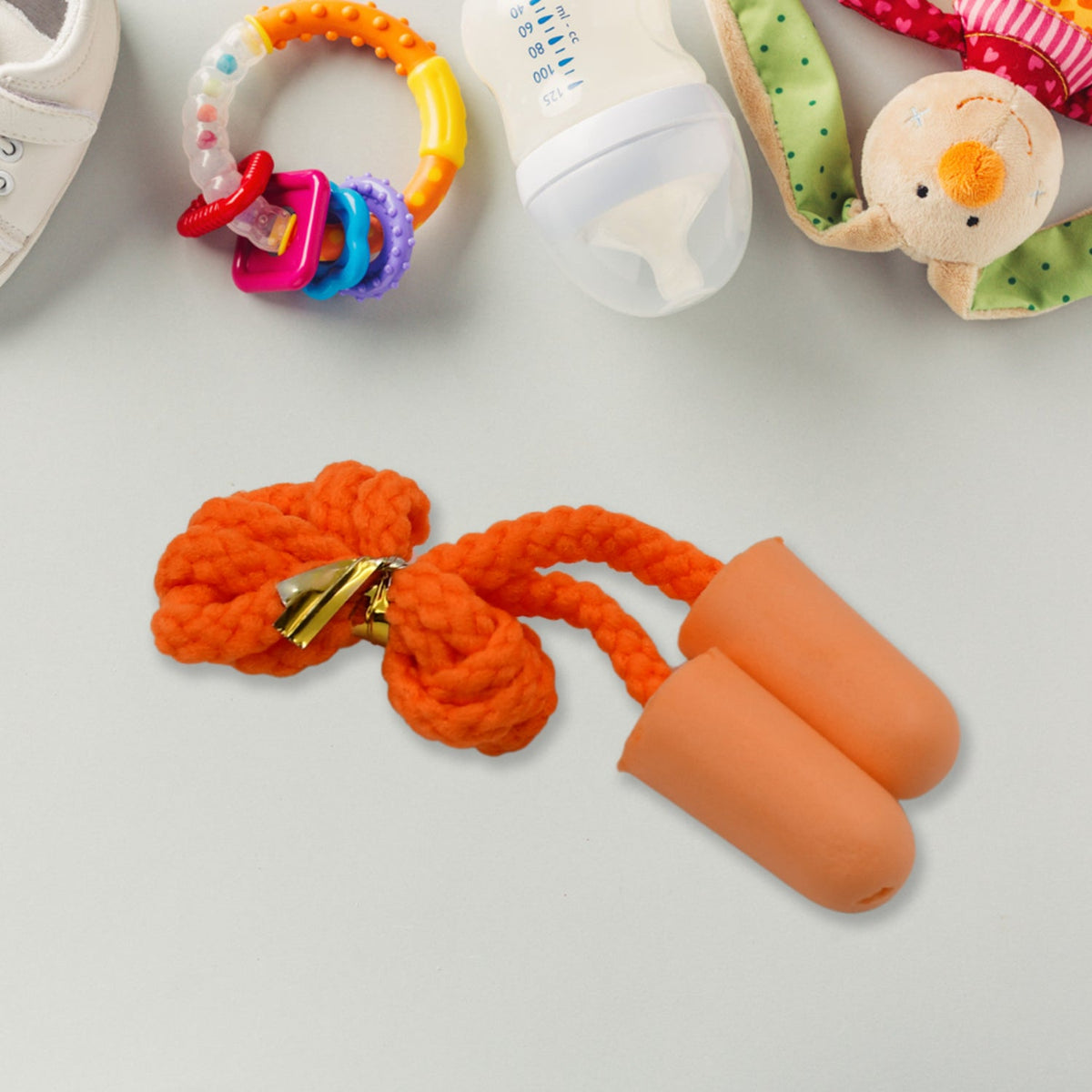 Soft Foam Earplugs – Noise Cancelling for Sleep – detail view
