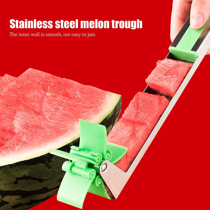 Watermelon Cutter – Stainless Steel Windmill Slicer – view 6
