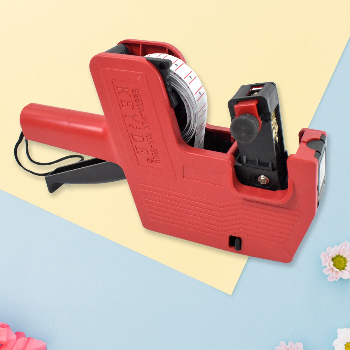 Price Tag Gun – Handheld 8-Digit for Retail & Market – close-up