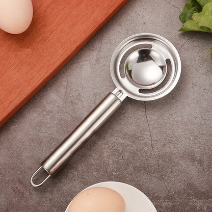 Egg Separator – Stainless Steel Yolk Filter – view 10