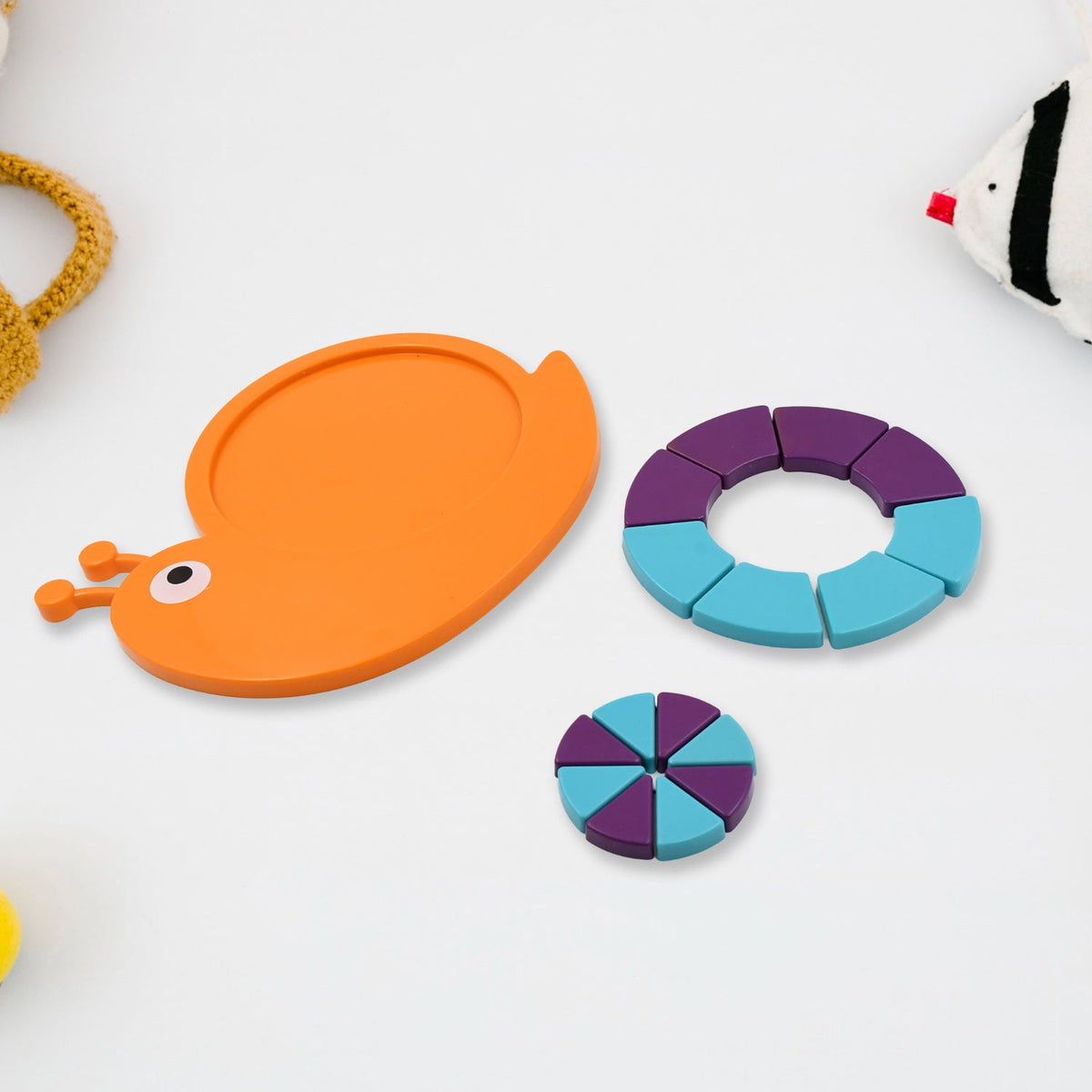 Snail Puzzle for Kids – STEM Learning Toy for Ages 3-6 – close-up